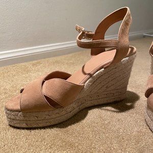 Castaner Espadrilles, tan, suede, size 41 (NEW)
